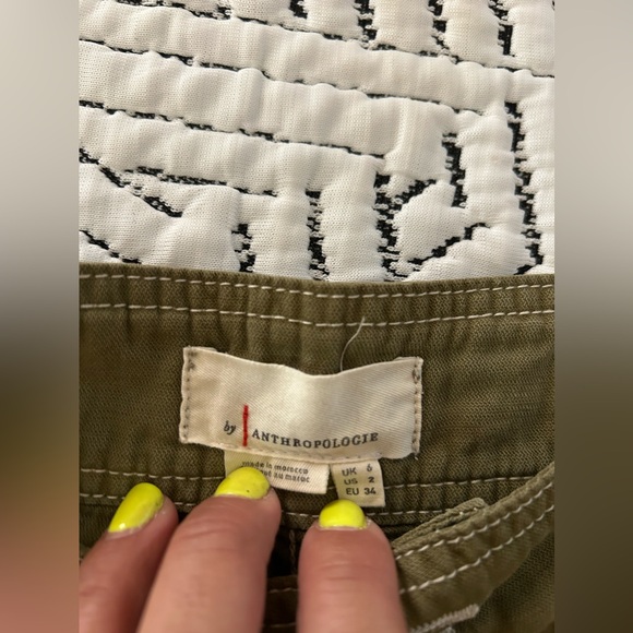 By Anthropologie Women’s Cargo Pants Size 2 - Picture 7 of 7